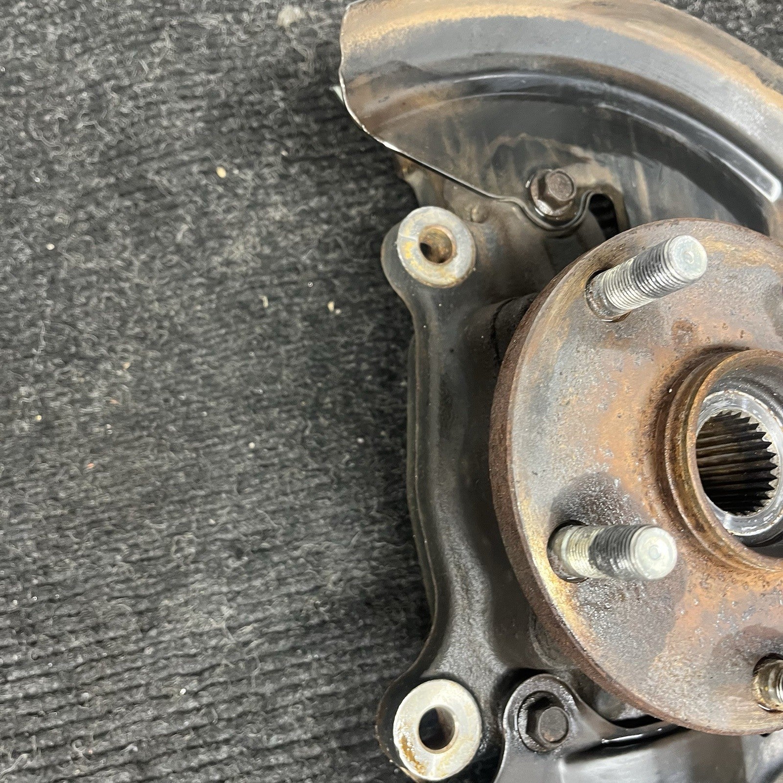 ☑️ 2015-2021 SUBARU WRX 2.0L AWD FRONT RIGHT SIDE SPINDLE KNUCKLE WHEEL HUB OEM