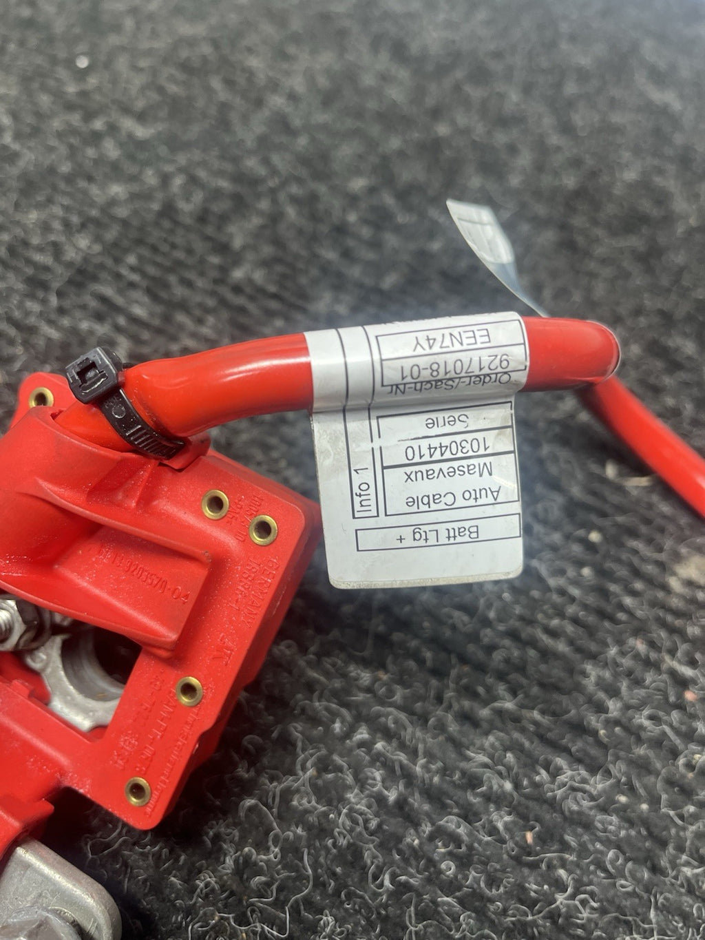 ☑️ 06 07 08 09 10 11 OEM BMW 335i 330i 328i Positive Battery Terminal Cable Unit