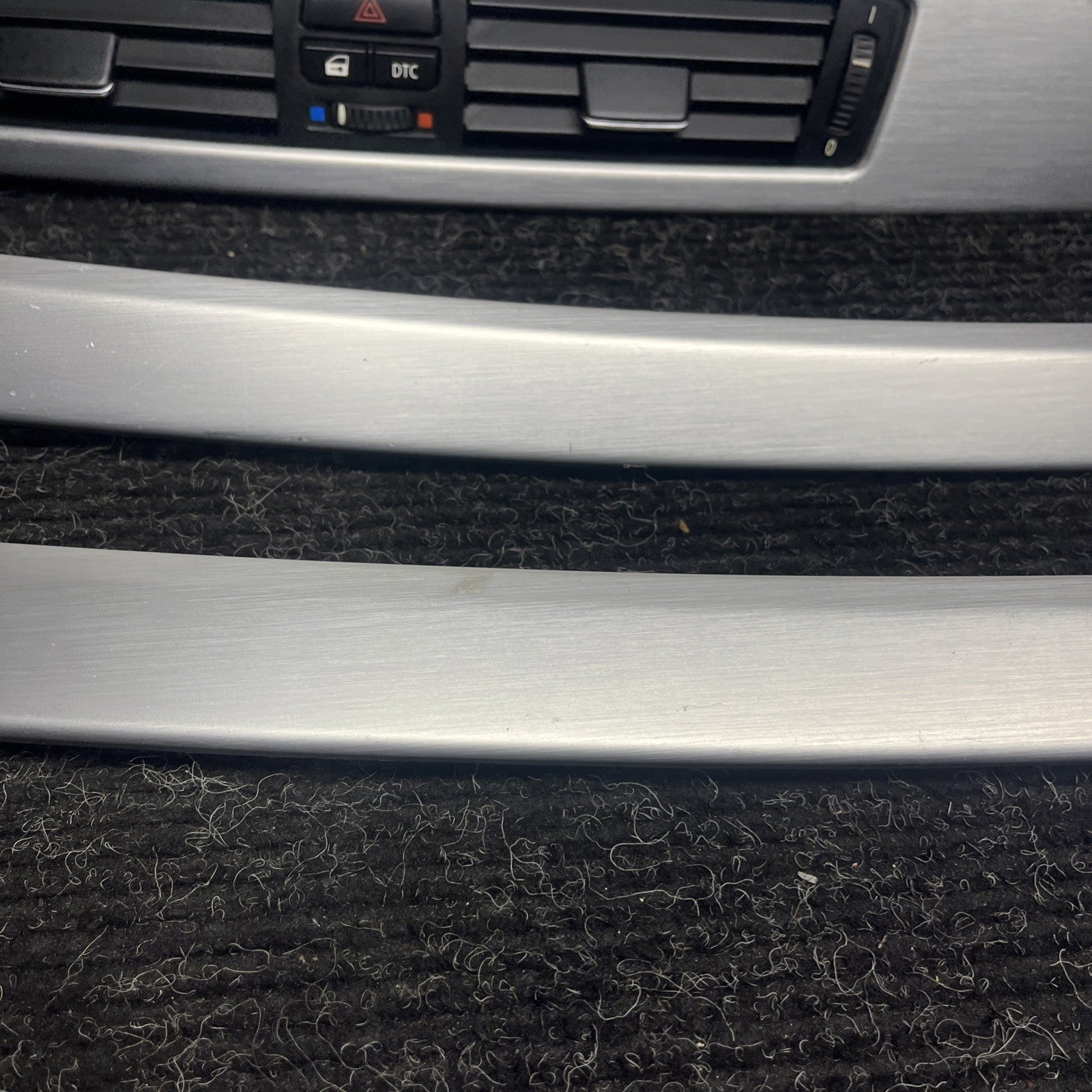 ☑️ 06-11 BMW 3 SERIES E90 SEDAN INTERIOR CONSOLE DOOR DASH TRIM SET ALUMINUM