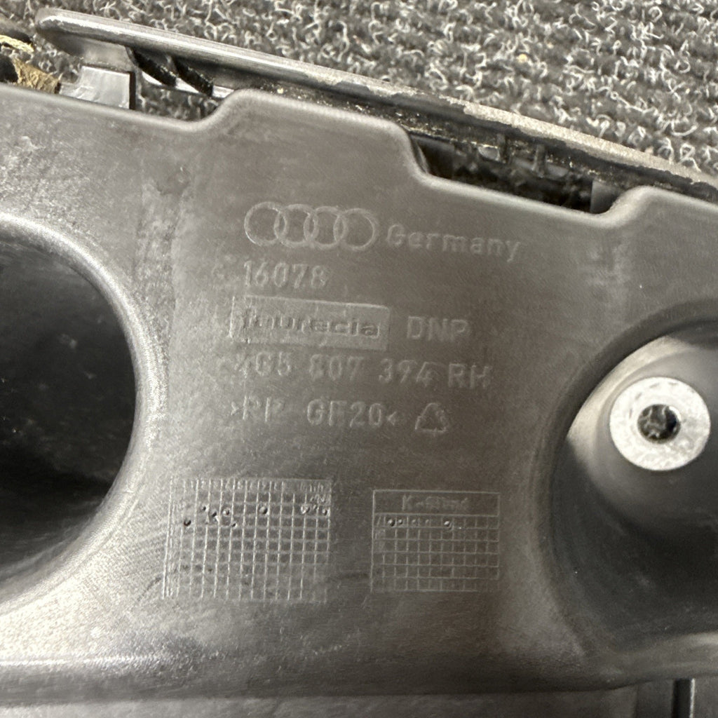 ☑️ 2012-2018 AUDI A6 C7 REAR BUMPER RIGHT SIDE UPPER GUIDE SUPPORT BRACKET OEM