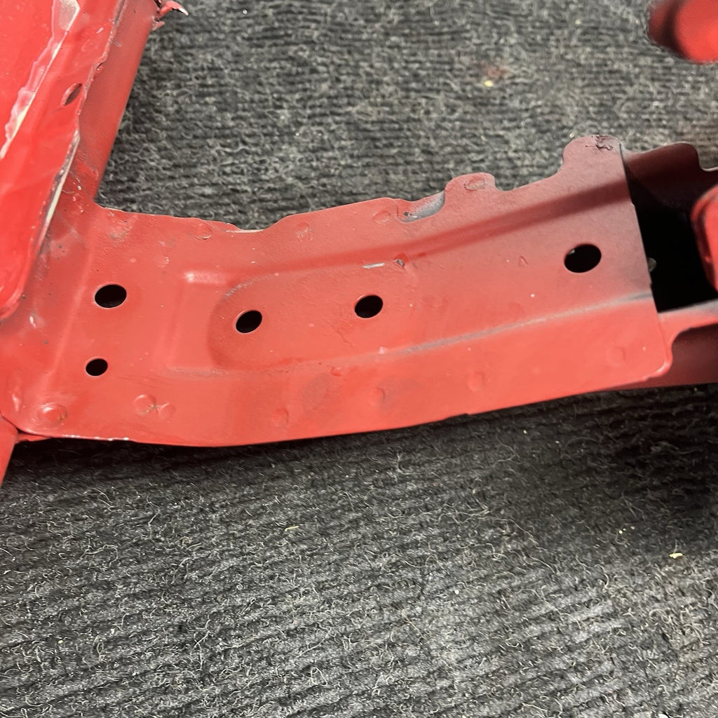 ☑️ 12-18 BMW F30 320i 328i 335i FRONT LEFT DRIVER SIDE FRAME RAIL CUT RED OEM