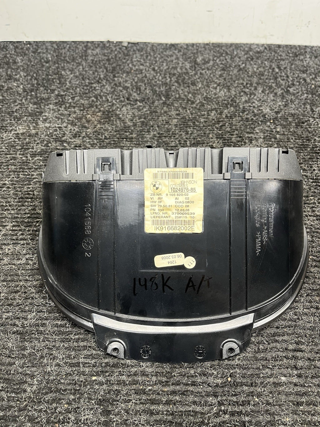 ☑️ 08-13 BMW E82 E88 135I N54 N55 INSTRUMENT GAUGE CLUSTER SPEEDOMETER OEM 148k
