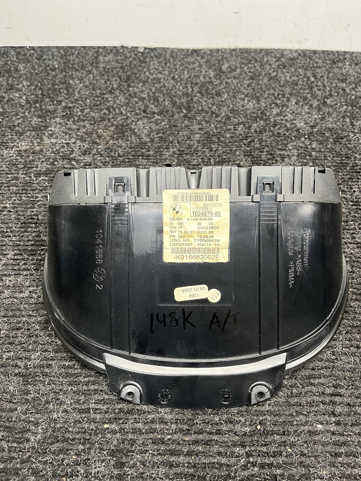 ☑️ 08-13 BMW E82 E88 135I N54 N55 INSTRUMENT GAUGE CLUSTER SPEEDOMETER OEM 148k