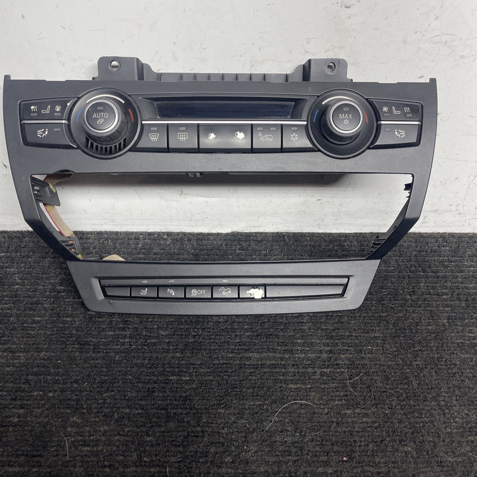 ☑️ BMW E70 E71 Front Air Condition Climate Control Seat Heat AC Switch Panel OEM