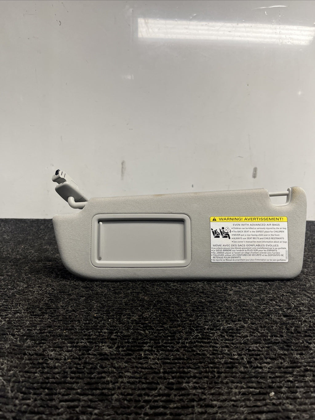 ☑️2012-2016 AUDI A6 S6 A7 S7 Left Sun Visor Set Pair OEM Silver
