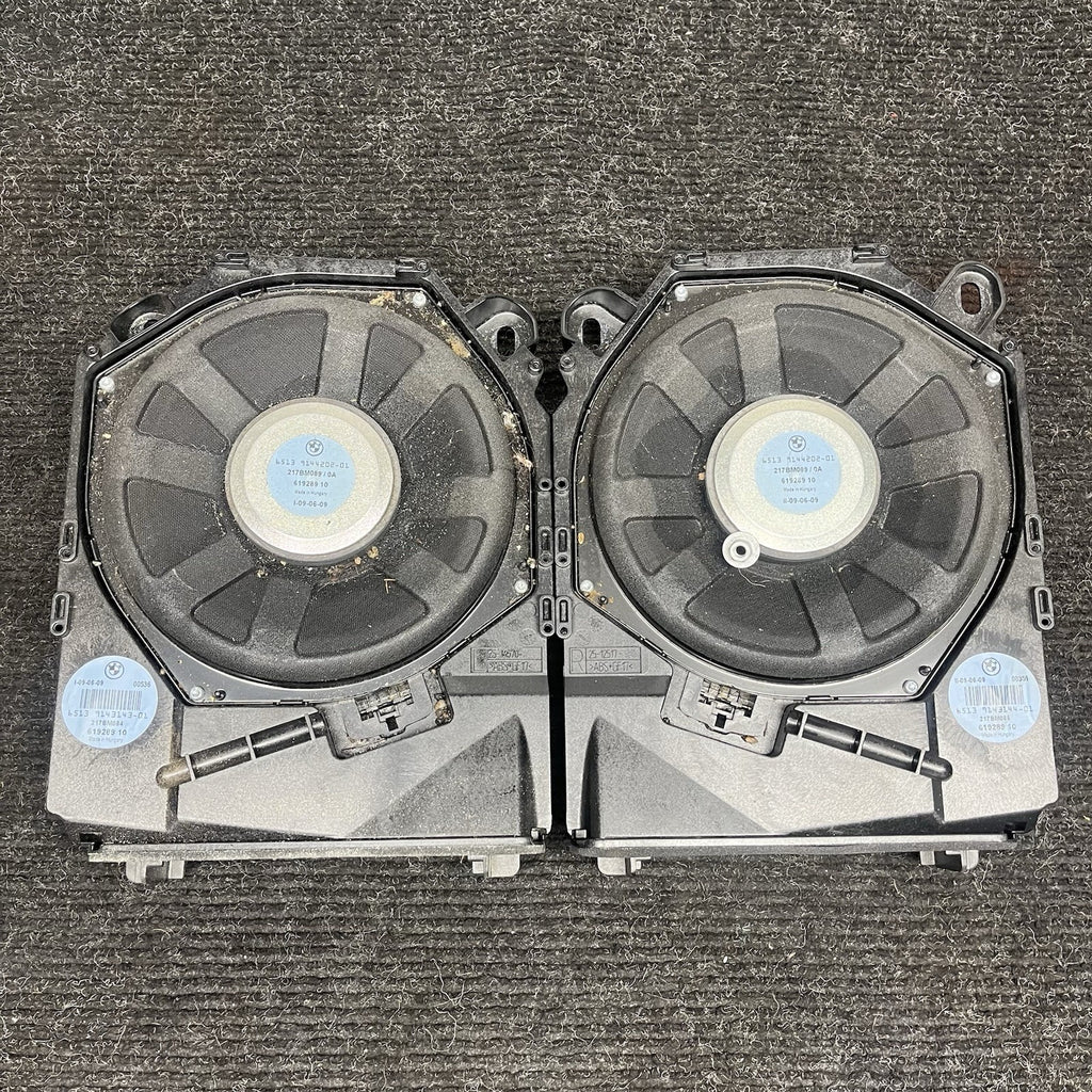 ☑️ 06-13 OEM BMW E82 E90 E92 E93 HiFi Bass Audio Speaker Sub Subwoofers Pair