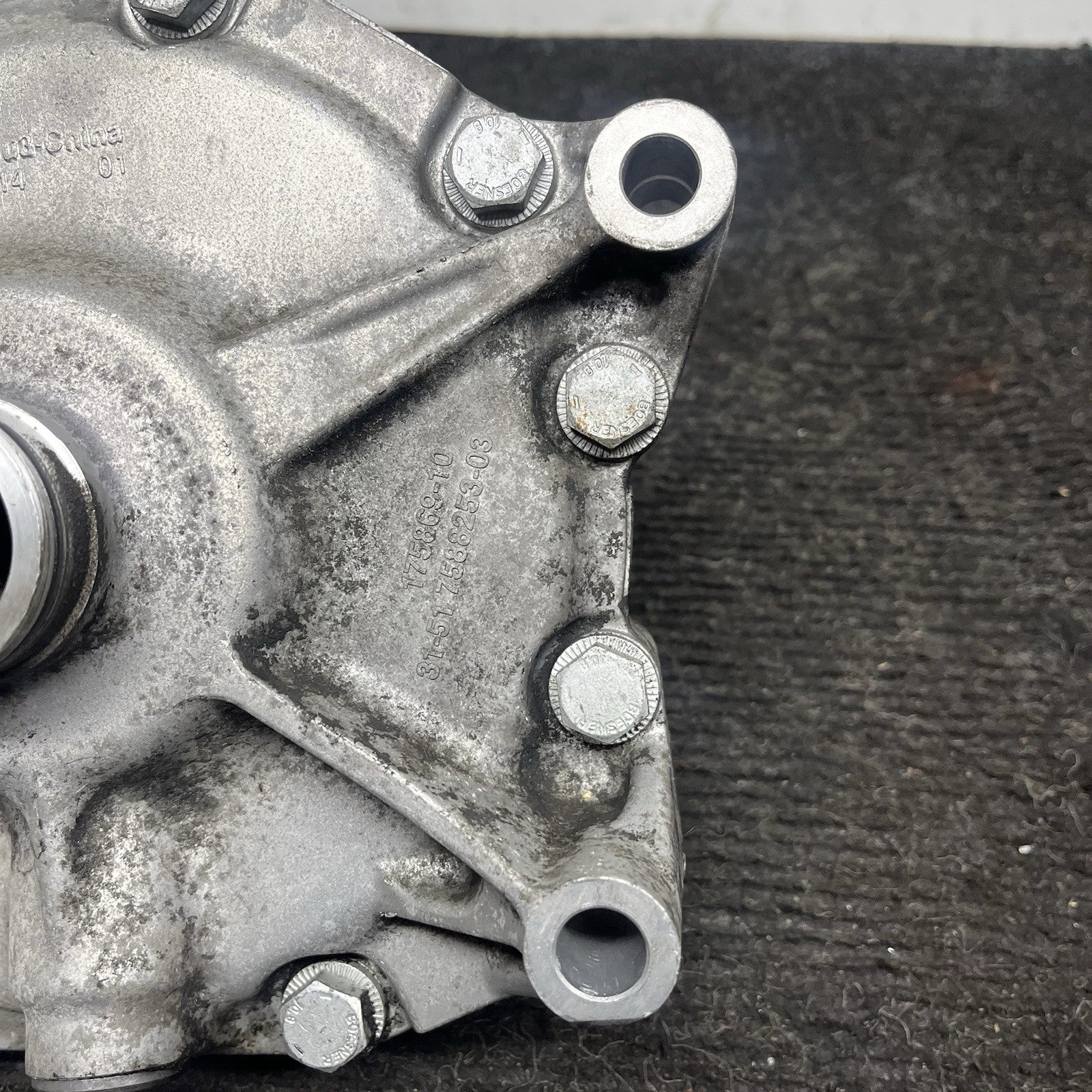 ☑️ 2011-2018 BMW X5 35IX E70 - Front AXLE Differential / DIFF (3.15) 7594314