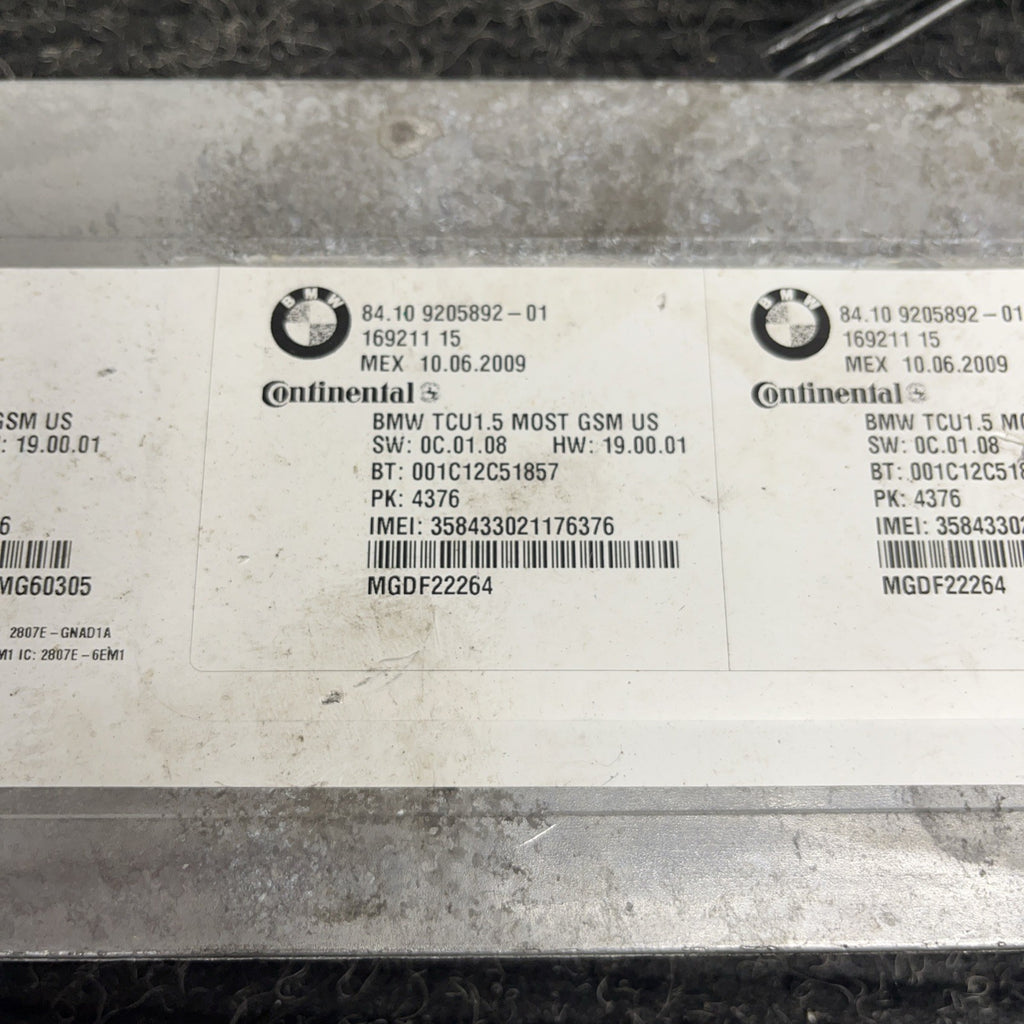 ☑️ 10-14 BMW 335i X5 X6 (E70 E71 E90) BLUETOOTH TELEMATICS COMBOX CONTROL MODULE
