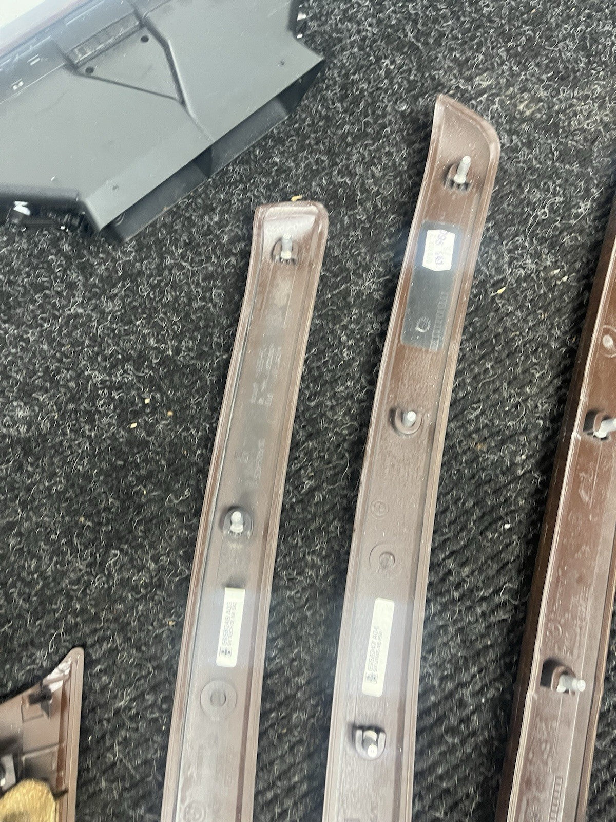 ☑️ 06-11 BMW 3 SERIES E92 COUPE INTERIOR CONSOLE DOOR DASH TRIM SET WOOD GRAIN