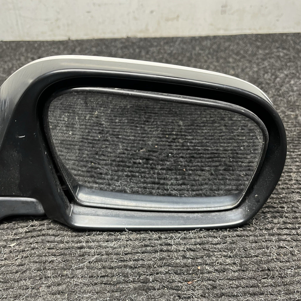 ☑️ 2008-2014 Subaru WRX STI RH Right Passenger Door Mirror DGM White OEM