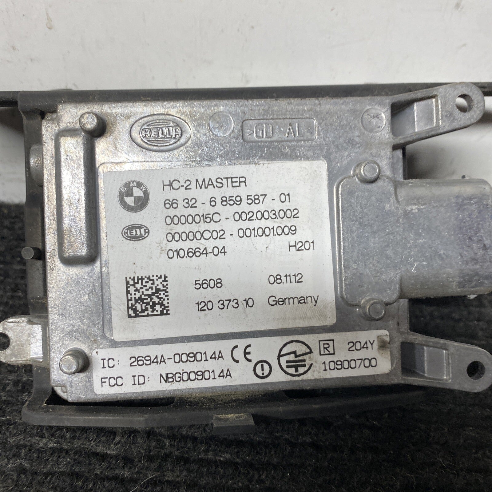 ☑️ 11-18 BMW 335i F30 X5 F15 RIGHT LANE CHANGE WARNING SENSOR MASTER 6873352 OEM
