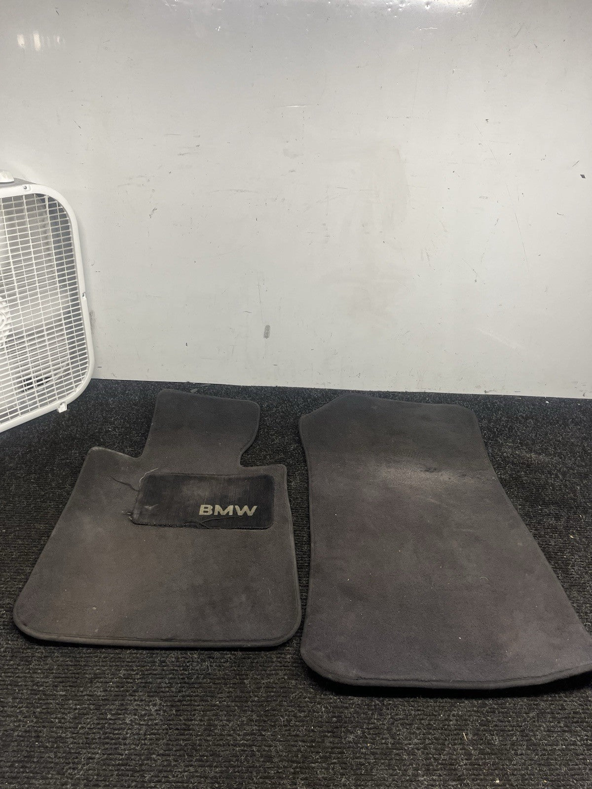 ☑️ 07-13 OEM BMW 3 Series E92 328 328xi Coupe  Black Grey Carpet Floor Mats 2 Dr