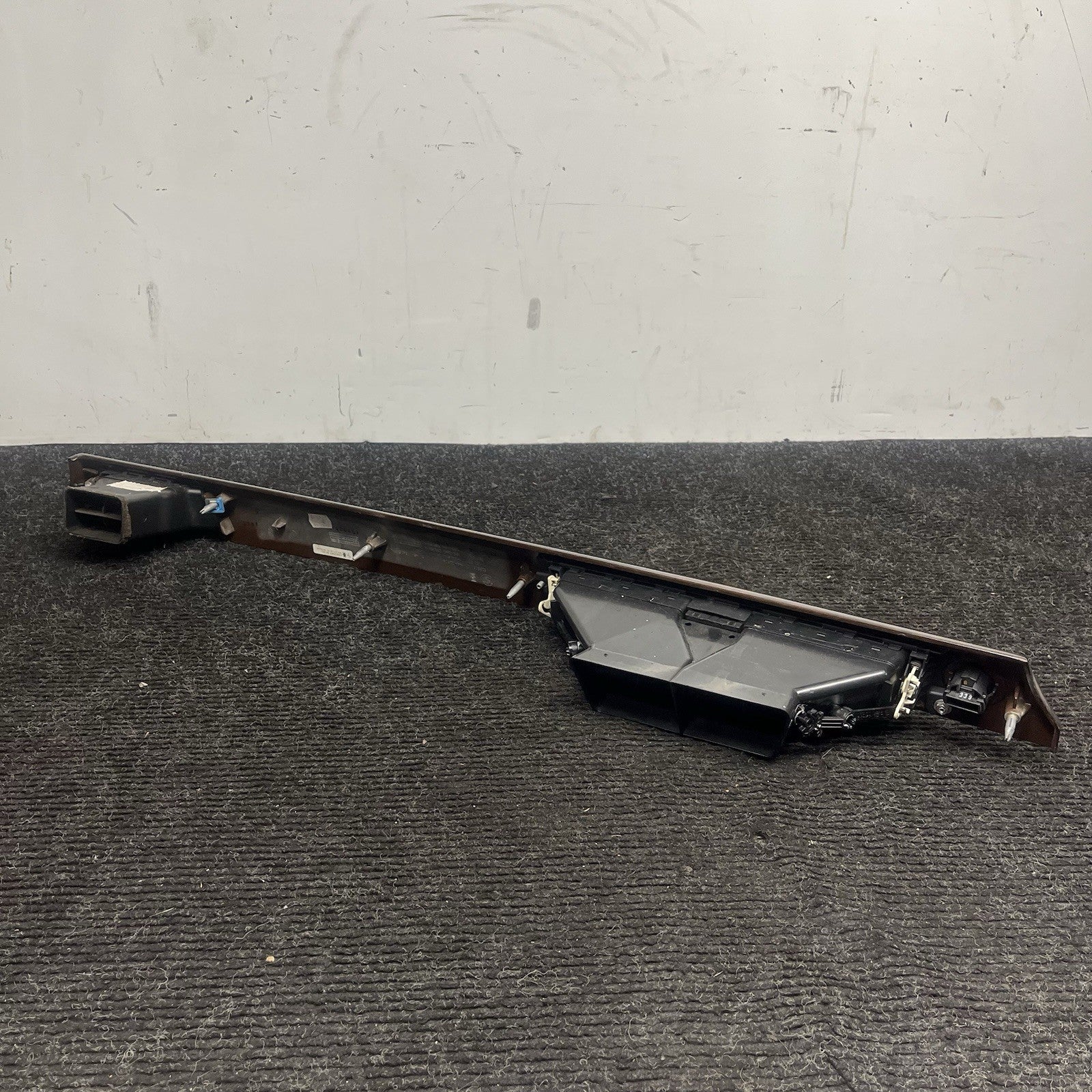 ☑️ 07-10 BMW E92 335i Front Upper Center Dash Board Wood Trim Vent 7132851 OEM
