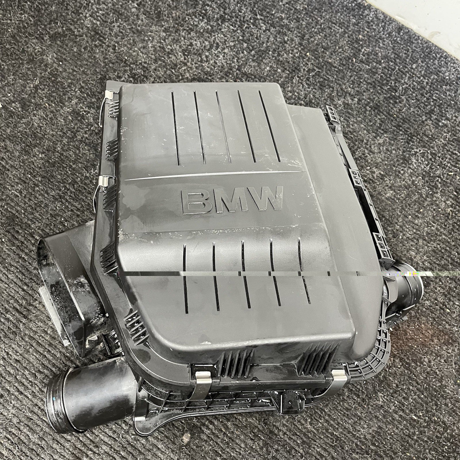 ☑️07-13 BMW 135I 335I 535I N54 INTAKE AIR BOX FILTER CLEANER AIRBOX ASSEMBLY OEM