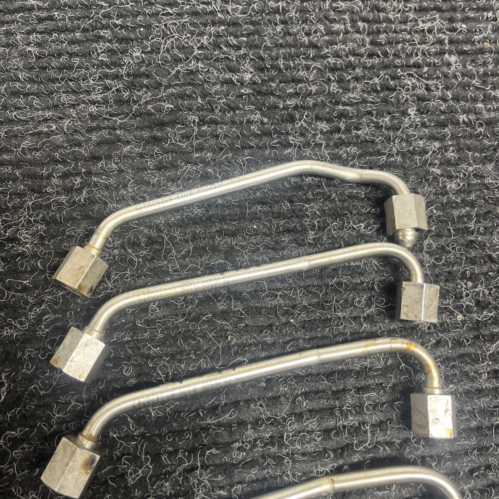 ☑️ 07-13 BMW N54 135i 335i 535i HIGH PRESSURE FUEL INJECTOR LINES PIPE SET OEM