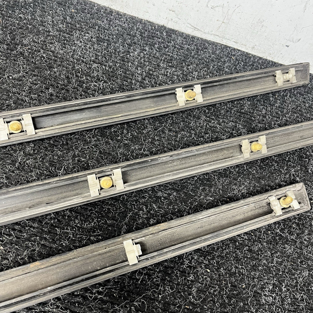 ☑️ 94-99 BMW E36 328iC COUPE VERT FENDER DOOR REAR QUARTER TRIM MOLDING SET OEM
