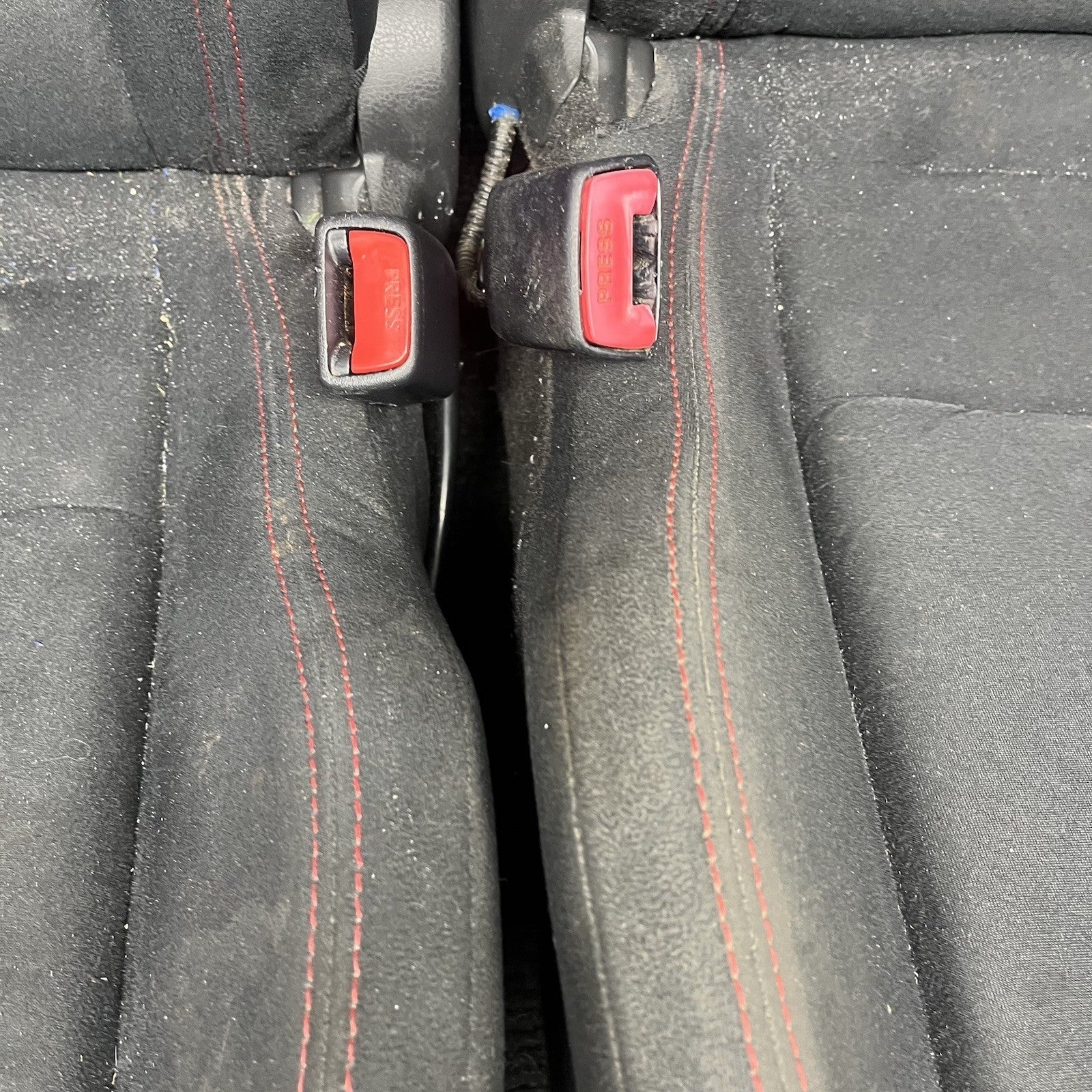 ☑️ 2013-2019 Subaru BRZ SCION FRS OEM Factory Front Seats SET PAIR Buckles