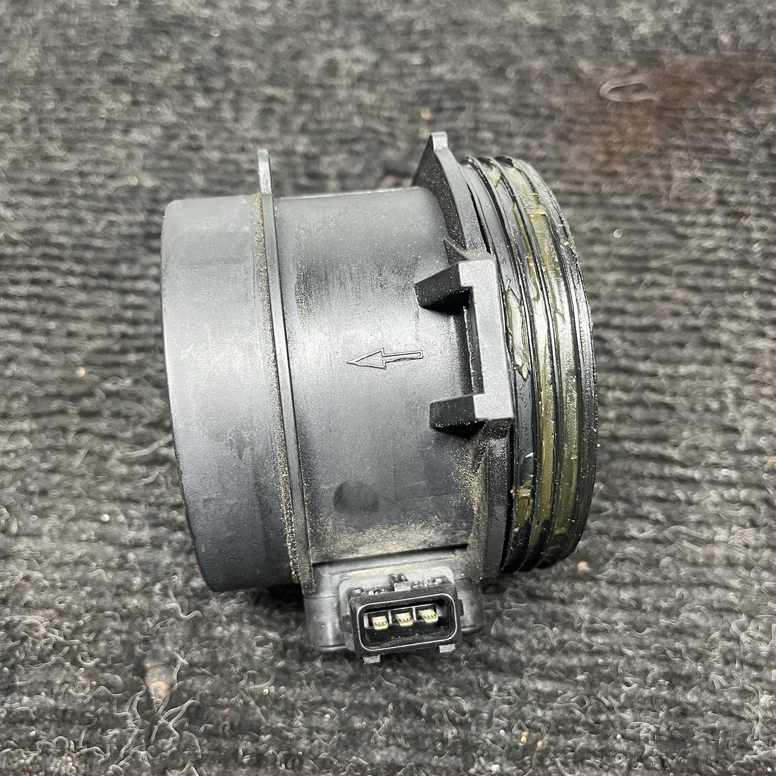 ☑️ 99-06 Bmw E46 E39 3/5 Series Engine Hot Film Mass Air Flow Sensor Meter Oem