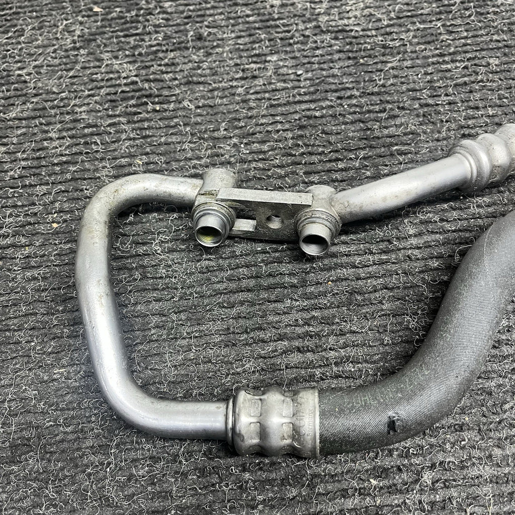☑️ 07-11 BMW E82 E88 E90 E92 135I 335I ENGINE OIL COOLER COOLING LINES HOSE PAIR