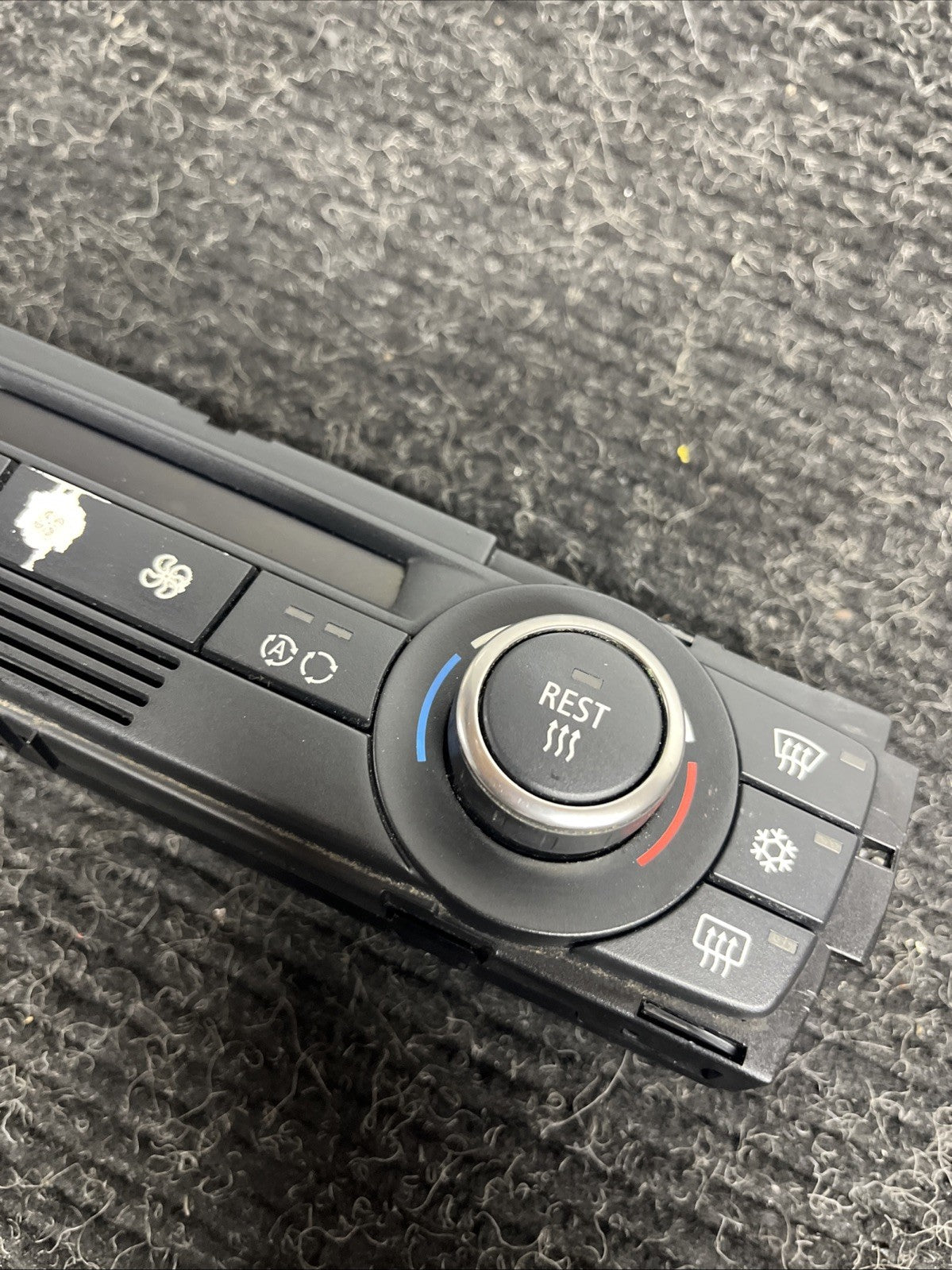 ☑️ OEM BMW E90 E91 E92 E93 M3 328 335 A/C Climate Control Switch Panel Black