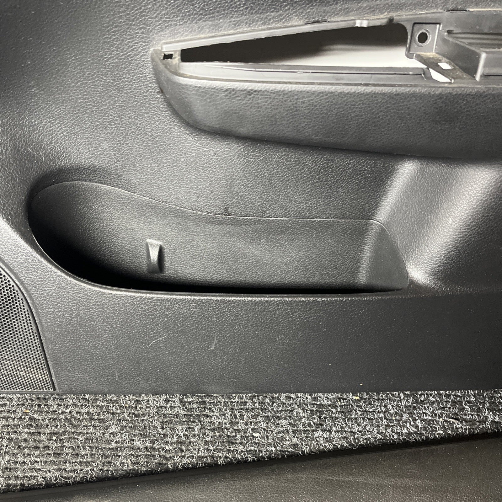 ☑️ 2011-2014 SUBARU IMPREZA WRX & STI DOOR PANELS DOOR CARDS BLACK/RED STITCHED
