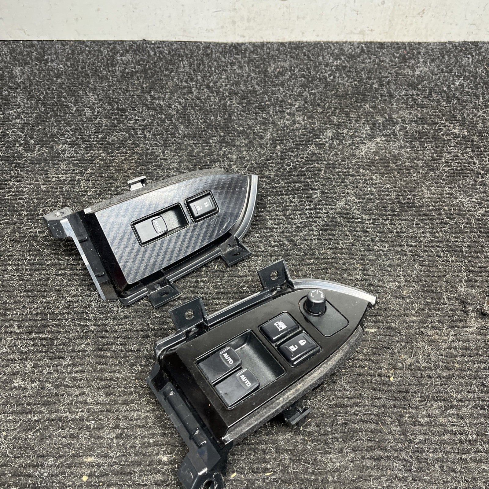 ☑️ 2013-2020 Subaru BRZ 86 FR-S Front Left & Right Carbon Window Master Switches
