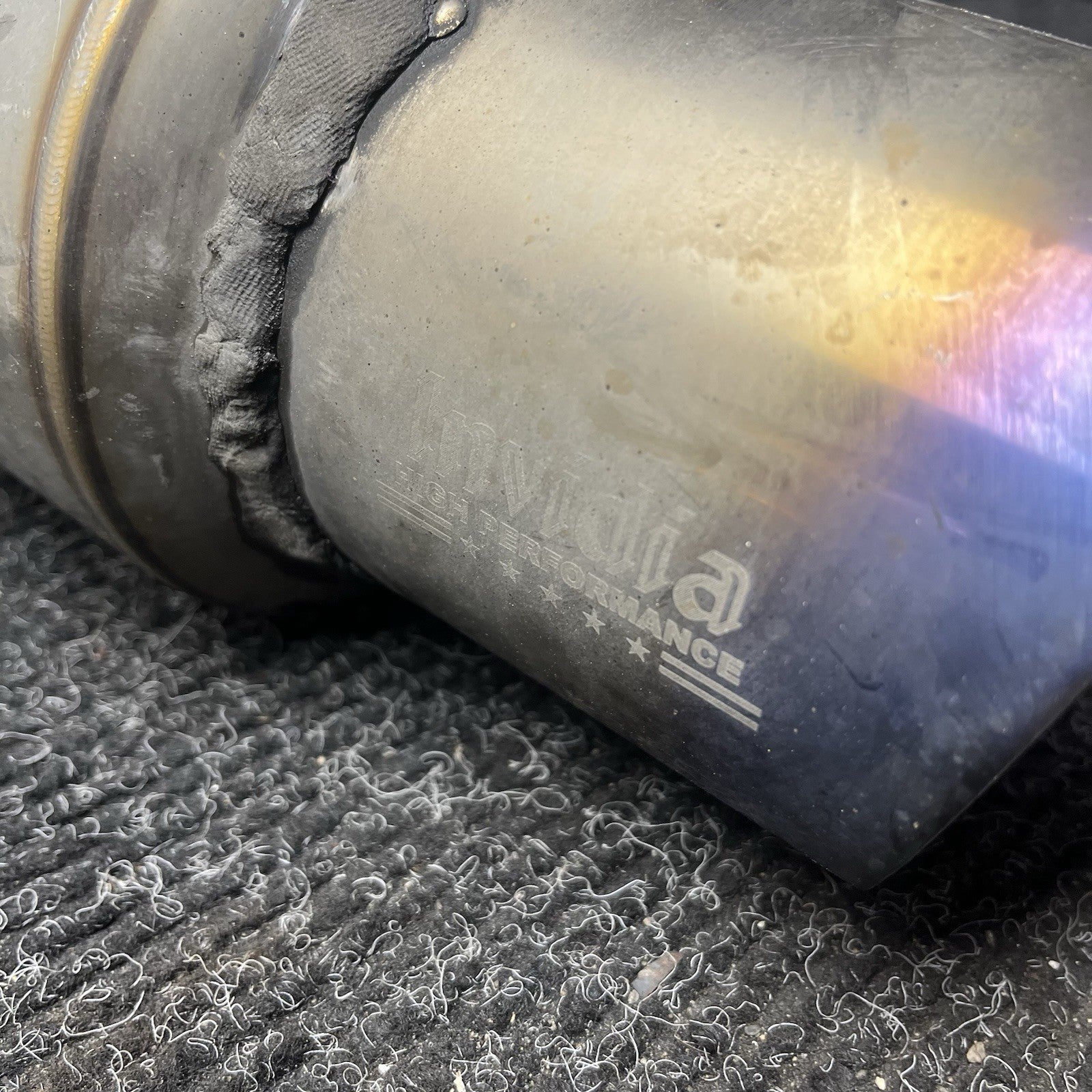 ☑️ INVIDIA N1 Dual Titanium Burnt Tip Muffler Exhaust for BRZ FRS GR86 86 13-24
