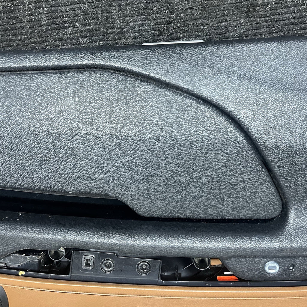 ☑️ 07-13 OEM BMW E92 E93 335 Front Left Right Door Cards Panels Saddle Brown SET