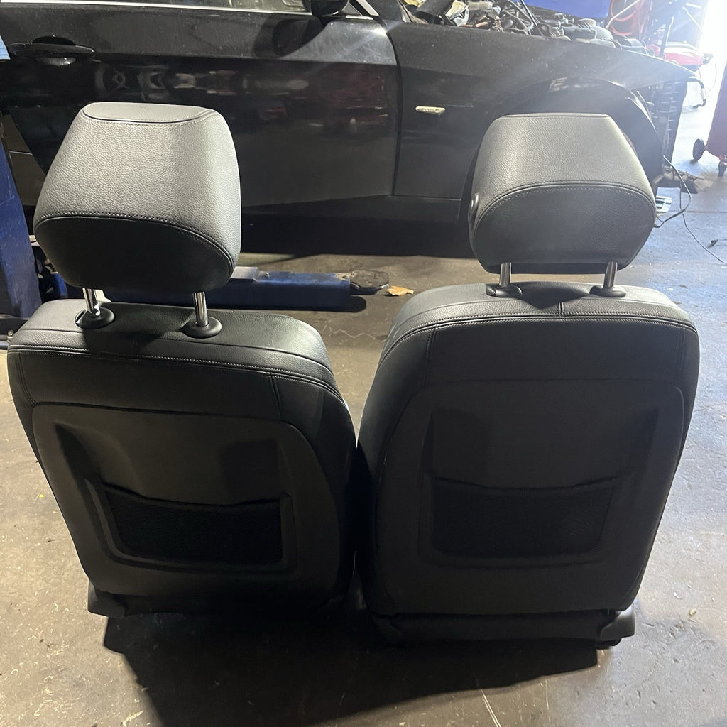 ☑️ OEM BMW F30 F36 FRONT Driver Passenger Seats Sport Heated Black Sensated Pair