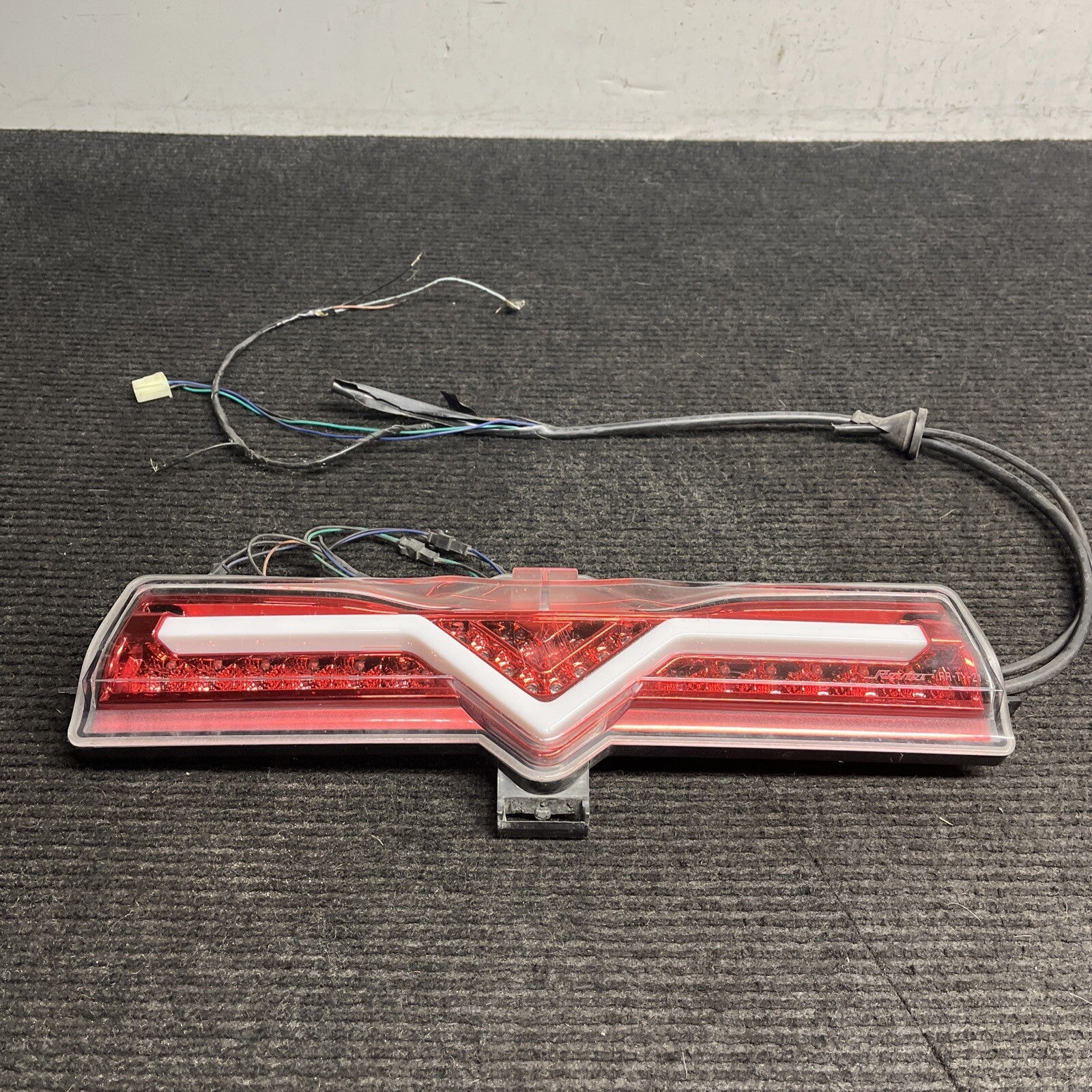 ☑️ LED REAR BUMPER REVERSE 4th BRAKE FOG LIGHT LAMP CLEAR/RED for SCION FR-S FRS