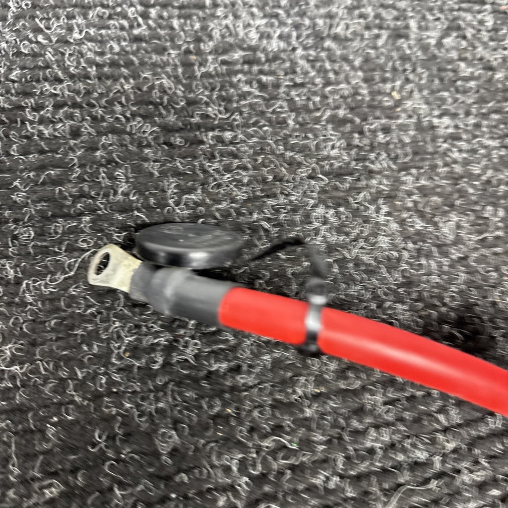 ☑️06-13 OEM BMW E82 E90 E92 M3 335 Battery Plus Pole Terminal Positive Red Cable