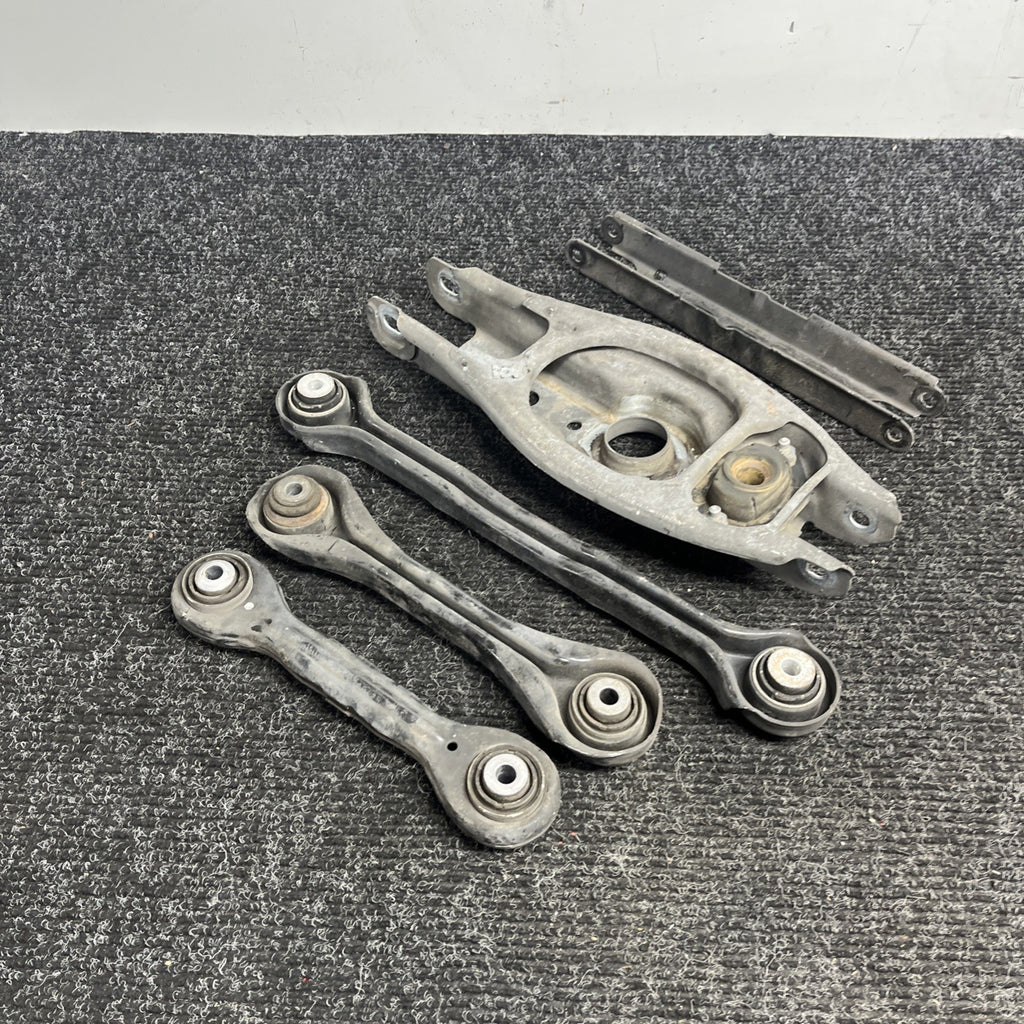 ☑️ OEM BMW E82 E90 E92 Rear Left Lower Upper Suspension Control Arm Wishbone SET