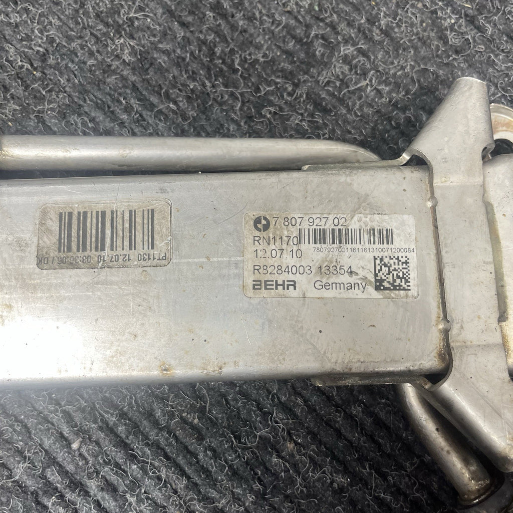 ☑️ 09-13 BMW E70 X5 35d M57Y Diesel Engine EGR Secondary Exhaust Gas Cooler OEM