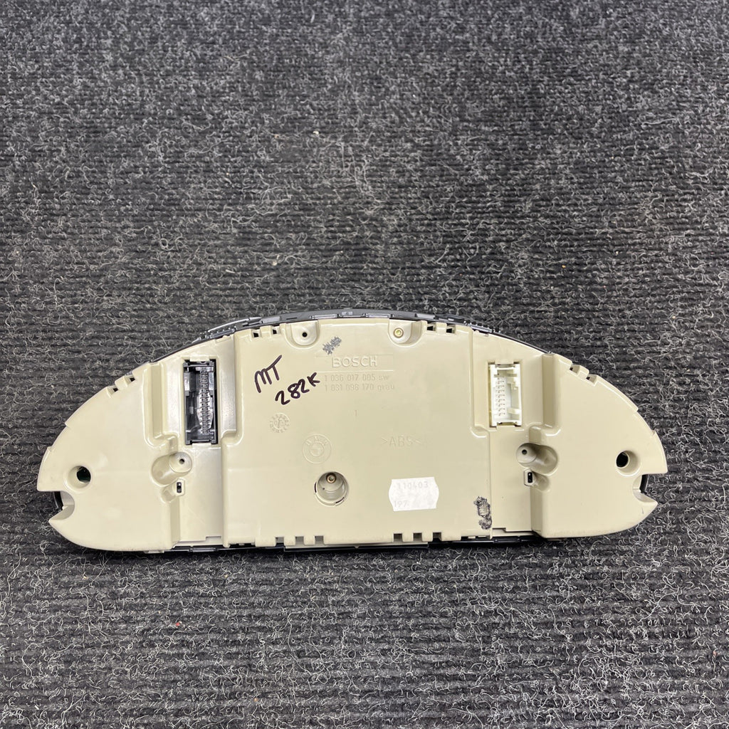 ☑️02-06 BMW E46 330Ci Coupe Convertible Instrument Gauge Cluster Manual OEM 282k
