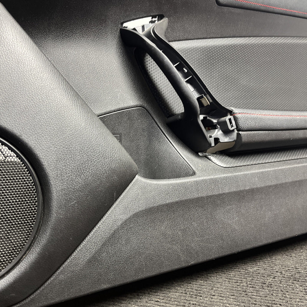 ☑️ 2013-2016 RH SCION FRS BRZ 86 OEM RED STITCHED DOOR PANELS SPEAKER ARM REST