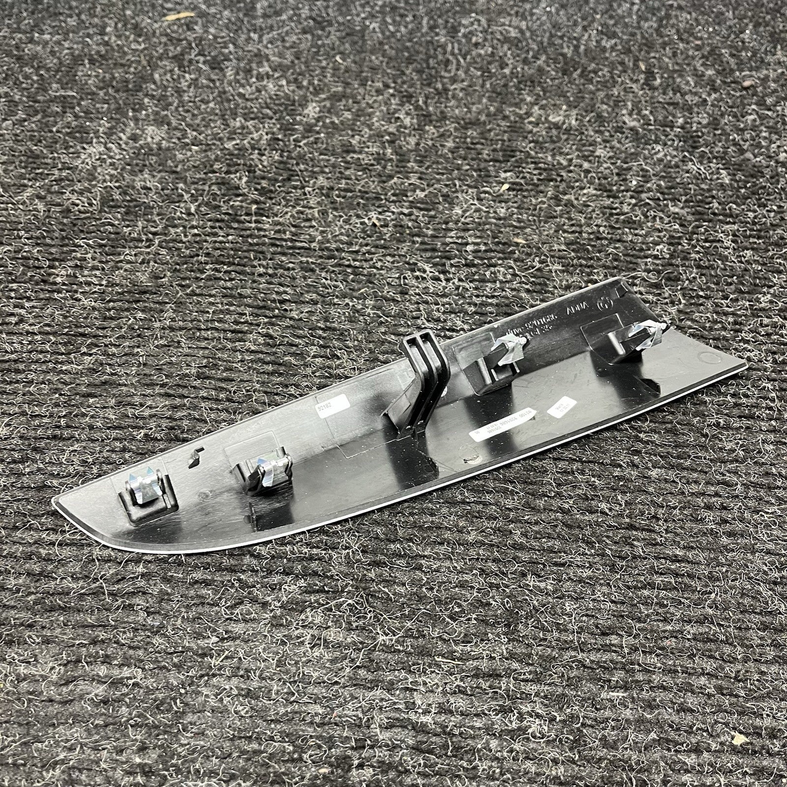 ☑️ 2011-2017 BMW X3 F25 Interior Passenger Dash Silver Trim Cover 9201686 OEM