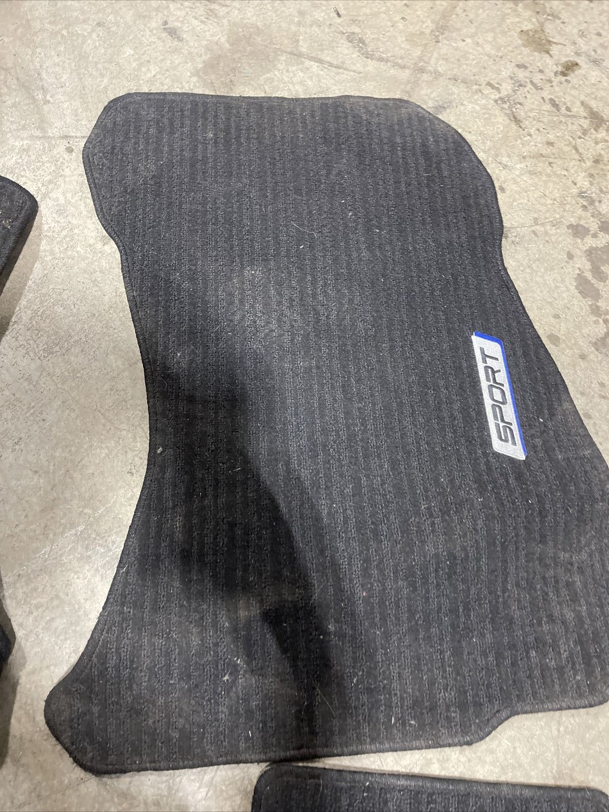 Subaru Impreza OEM 12-16 Front & Rear Carpet Floor Mats Sport Logo