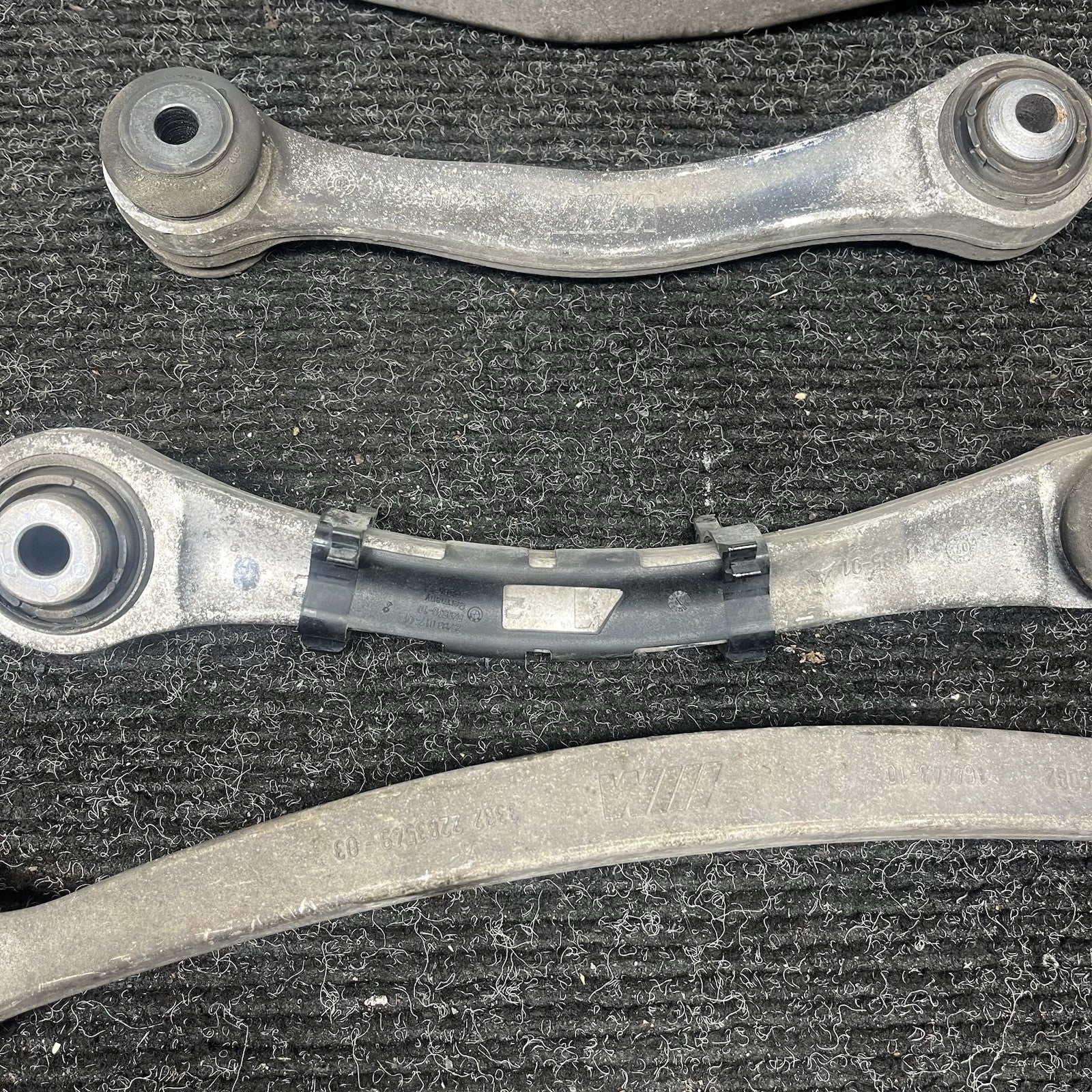 ☑️ 08-13 OEM BMW M3 E90 E92 E93 M3 Rear Left Driver Tie Rod Control Arm SET