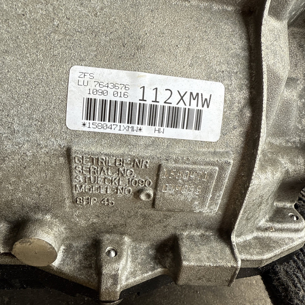 ☑️ 12-13 BMW F30 335I RWD 8 SPEED AUTOMATIC TRANSMISSION GA8HP45Z 104K