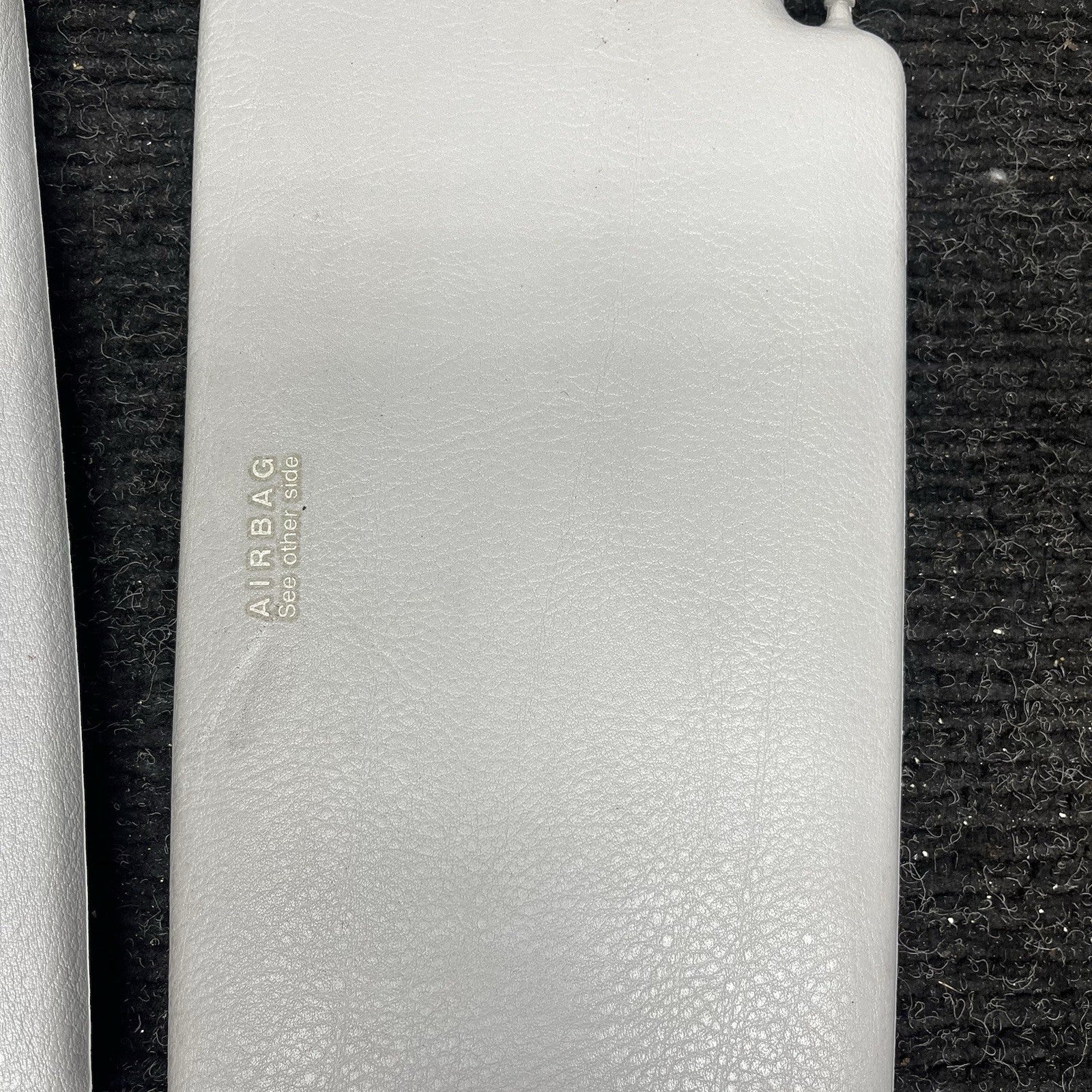 ☑️ 1995-1999 BMW E36 Coupe Sedan Sun Visor Pair Grey Vinyl Left Right OEM