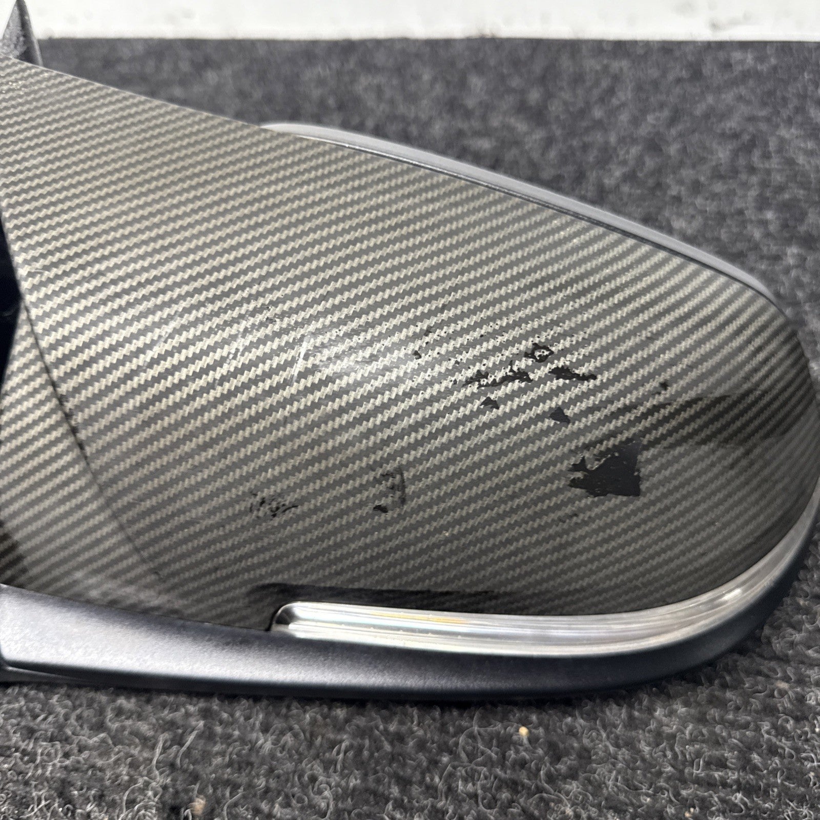 ☑️ 12-18 OEM BMW F30 F31 Left Driver Side Mirror Heated Camera Glass