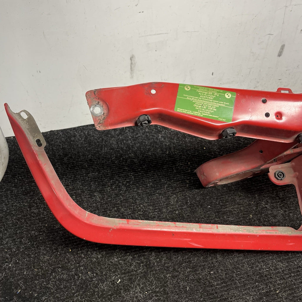 ☑️ 91-99 BMW E36 3 Series M3 Front Clip Radiator Core Support Panel Hellrot OEM