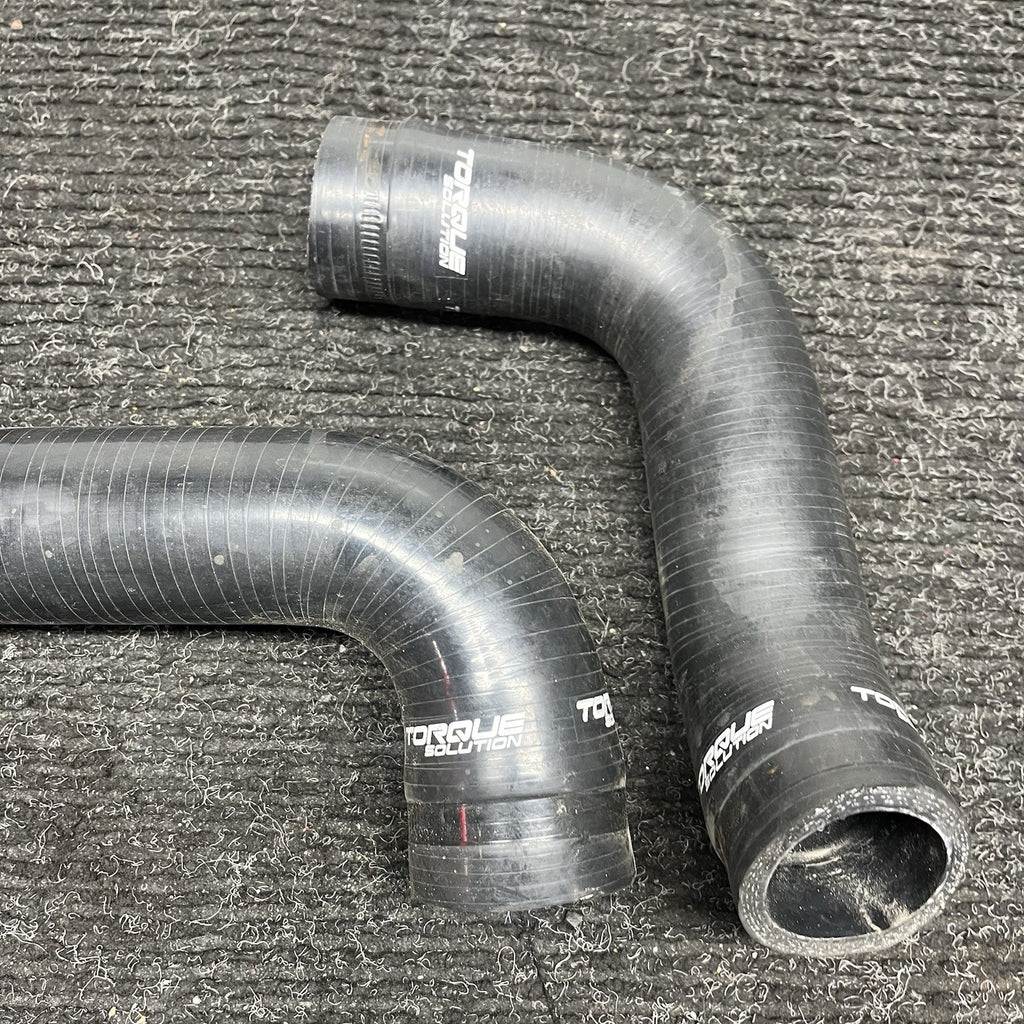 ☑️ Torque Solution Radiator Hose Kit Black Fits WRX 08-14 STI 08-21 FXT 09-13