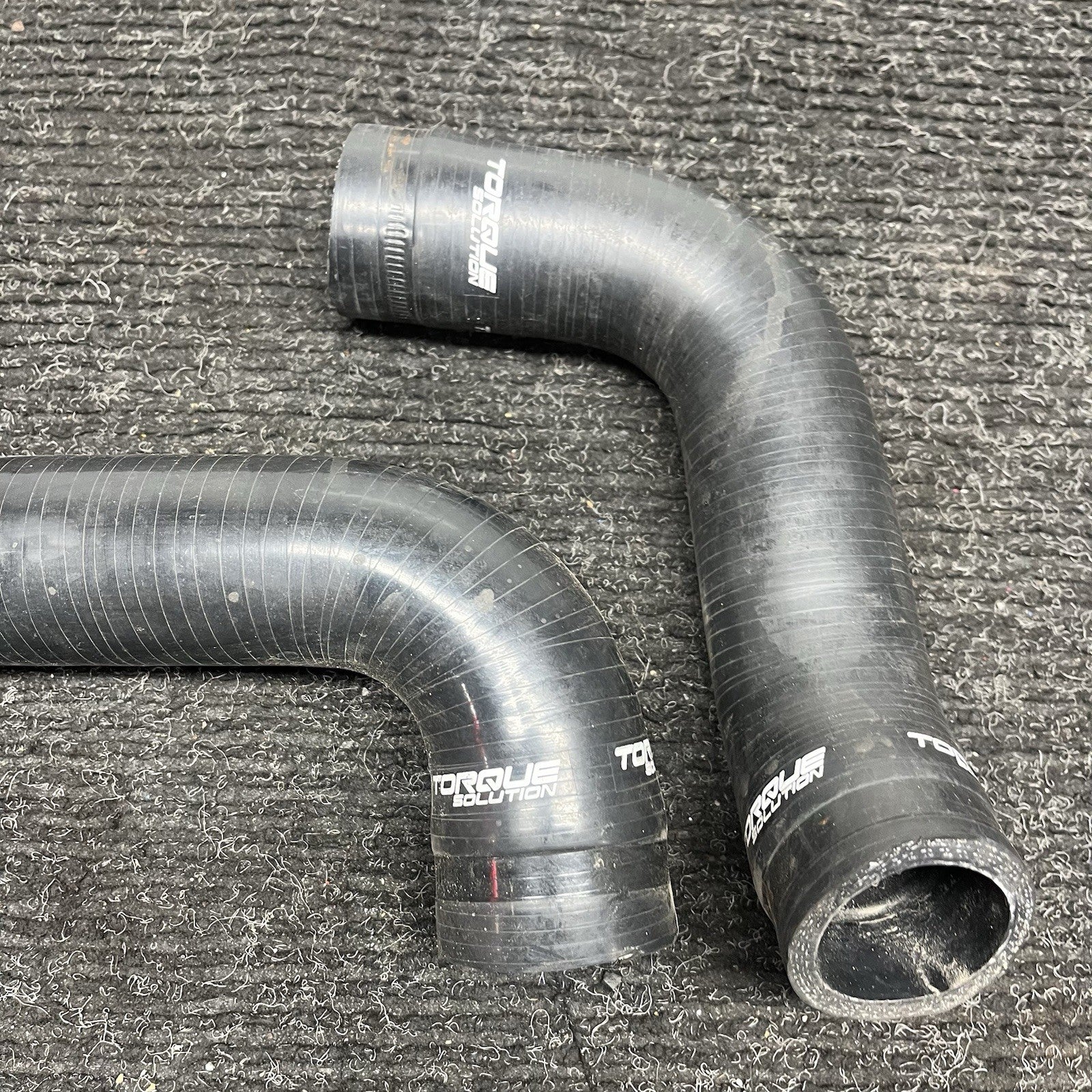 ☑️ Torque Solution Radiator Hose Kit Black Fits WRX 08-14 STI 08-21 FXT 09-13