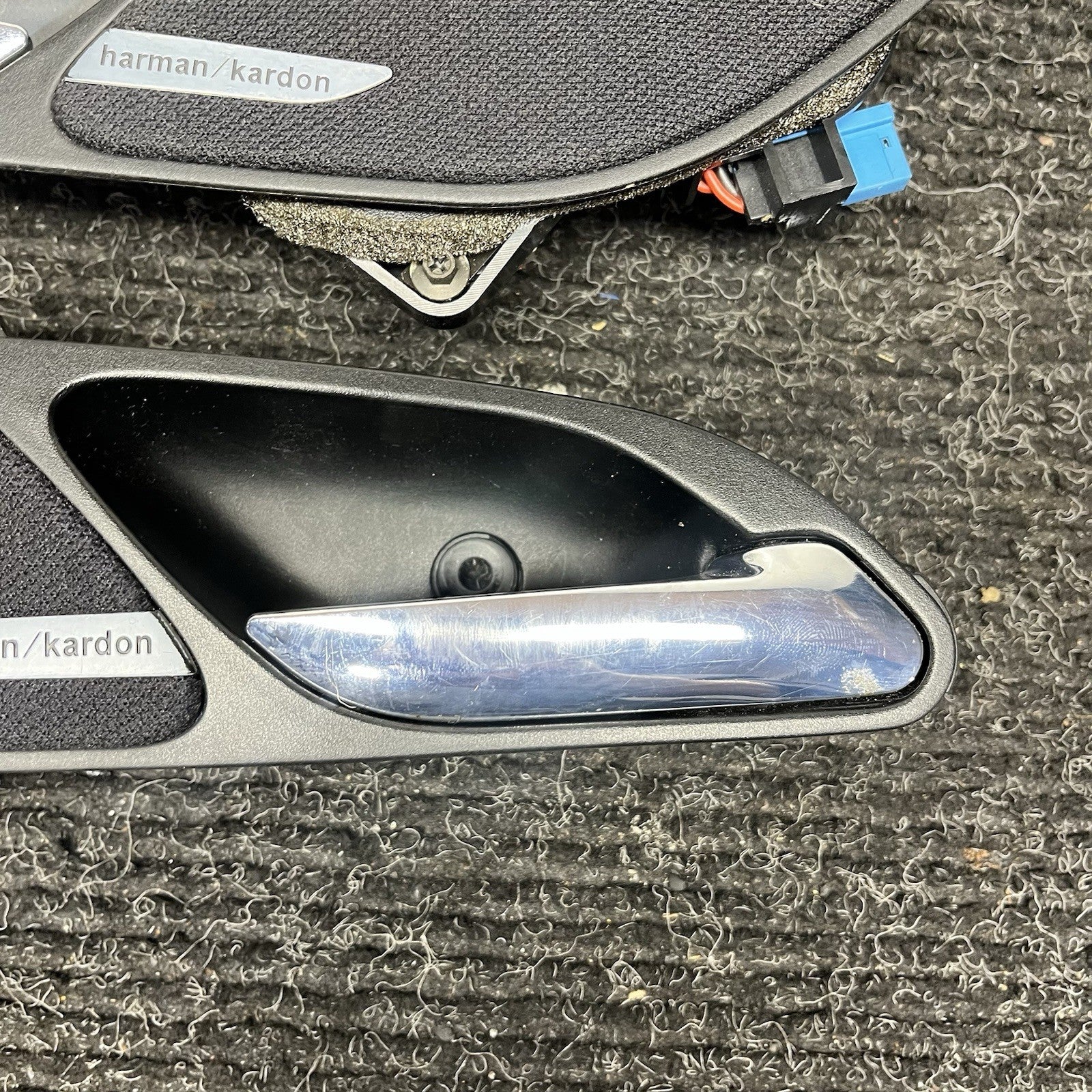 ☑️ 01-06 BMW E46 325CI 330CI M3 HARMON KARDON HK TWEETER DOOR HANDLES PAIR SET