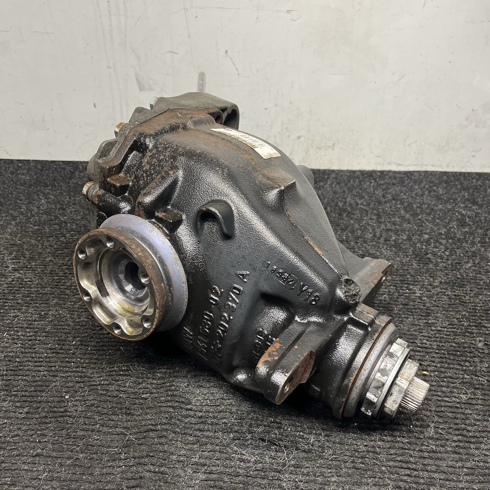 ☑️ 07-13 BMW E82 E90 E92 REAR AUTOMATIC AXLE DIFFERENTIAL CARRIER RATIO 3.46 OEM
