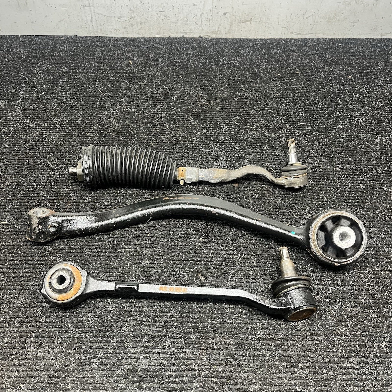 ☑️ OEM BMW F25 F26 X3 X4 Front Left Driver Upper Lower Control Arm Tie Rod SET
