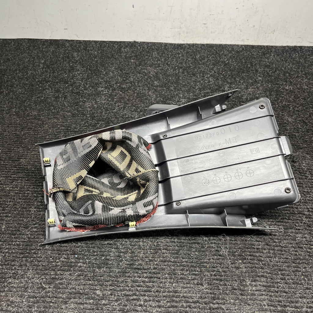 ☑️ 2008-2014 Subaru Impreza WRX Shifter Boot Surround Trim Bezel OEM 08-14