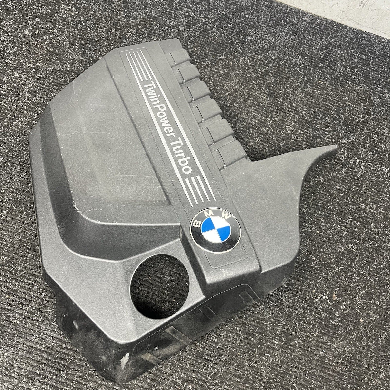 ☑️N55 Top Engine Cover Panel 7607447 OEM BMW E70 E90 E92 F10 F32 F01 F25 E71 F12