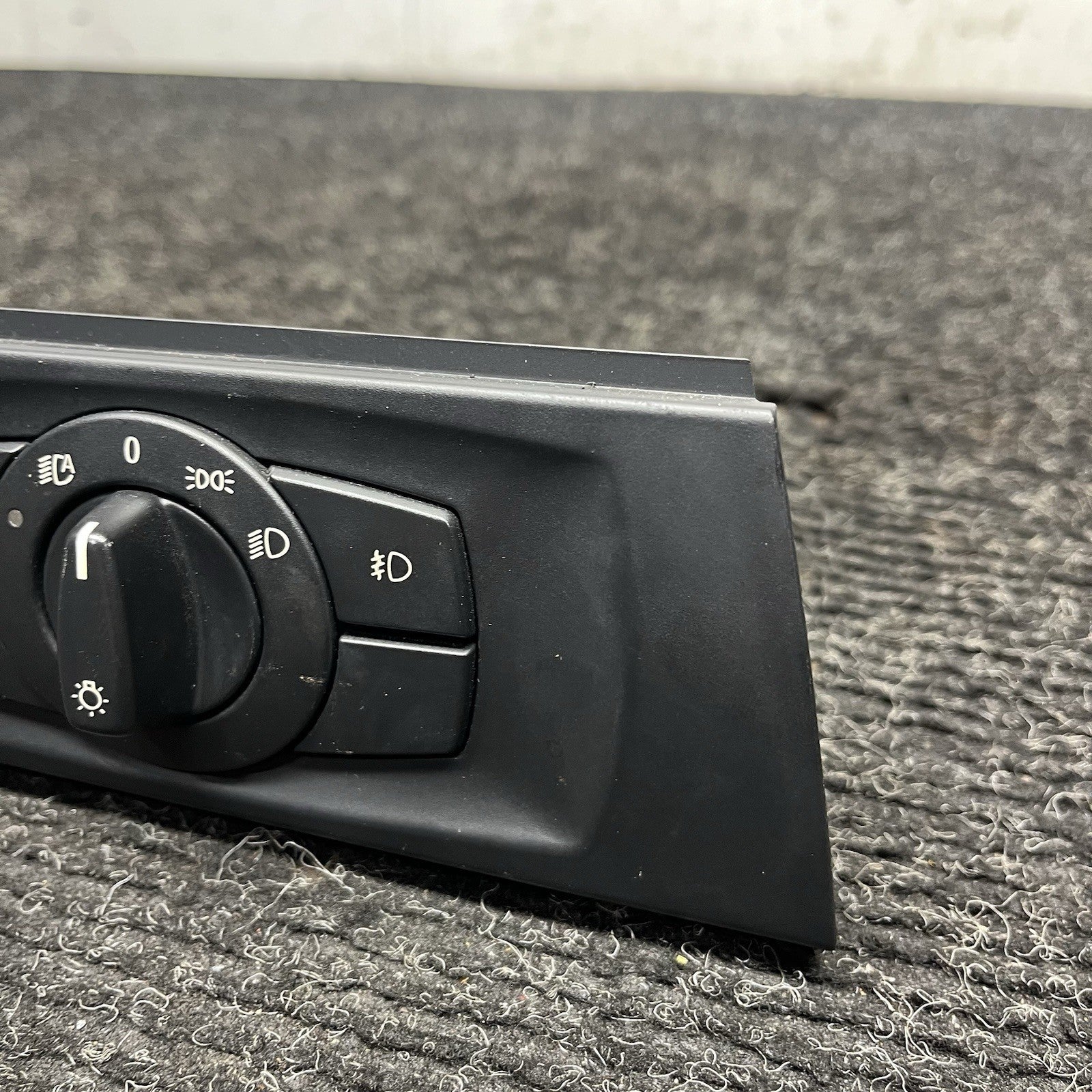 ☑️ 07-13 OEM BMW E92 E93 328 335 Headlight Switch Control Panel Light BLACK